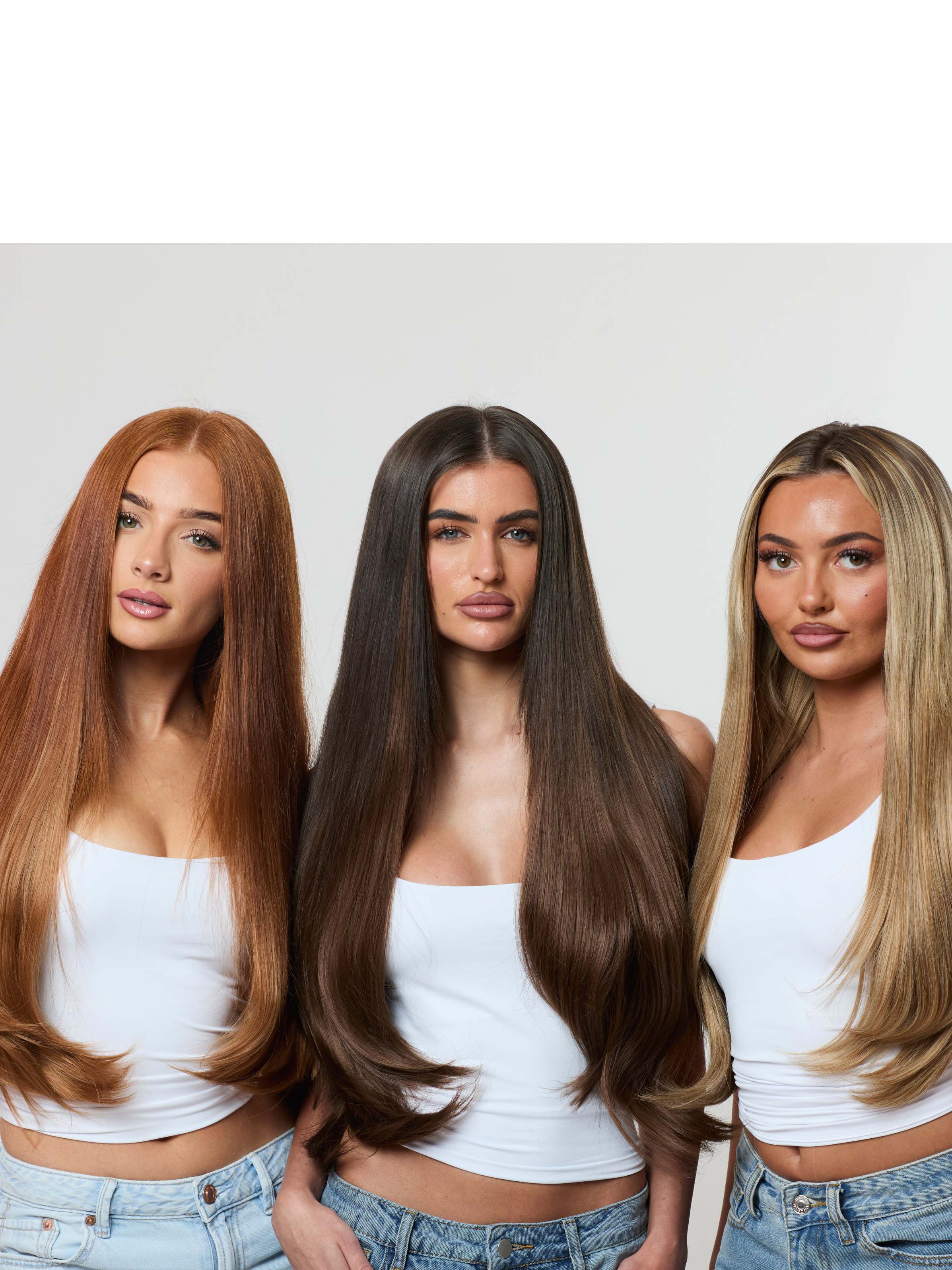 RiRi Deluxe 24" Synthetic Flick Clip-In Hair Extensions - Image 5